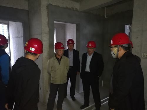 陜煤集團(tuán)、建設(shè)集團(tuán)領(lǐng)導(dǎo)蒞臨渭南分公司檢查指導(dǎo)工作