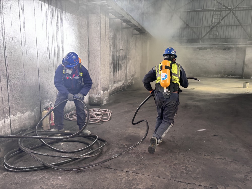 陜煤建設(shè)洗選煤運(yùn)營(yíng)公司榆陽(yáng)運(yùn)營(yíng)項(xiàng)目部：演練淬精兵  防患于未“燃”??